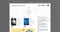 Desktop Screenshot of editorialrasche.es